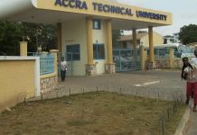Accra Technical University Students Demonstrate Against Govt Over Striking Lecturers