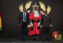 Anin Yeboah sworn in as 14th Chief Justice of Ghana